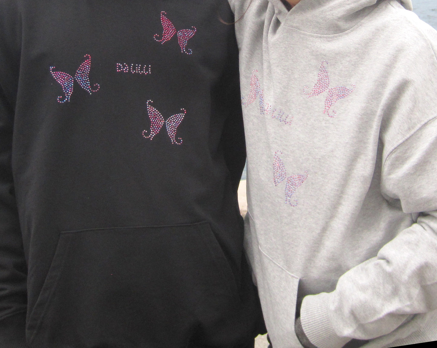 DJ LILLI Rhinestone Hoodie